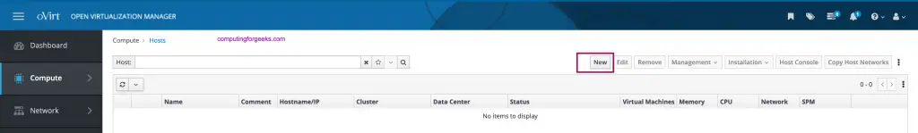 Configure oVirt Node (Hypervisor) on Rocky Linux 8 / AlmaLinux 8 2 install ovirt almalinux 01