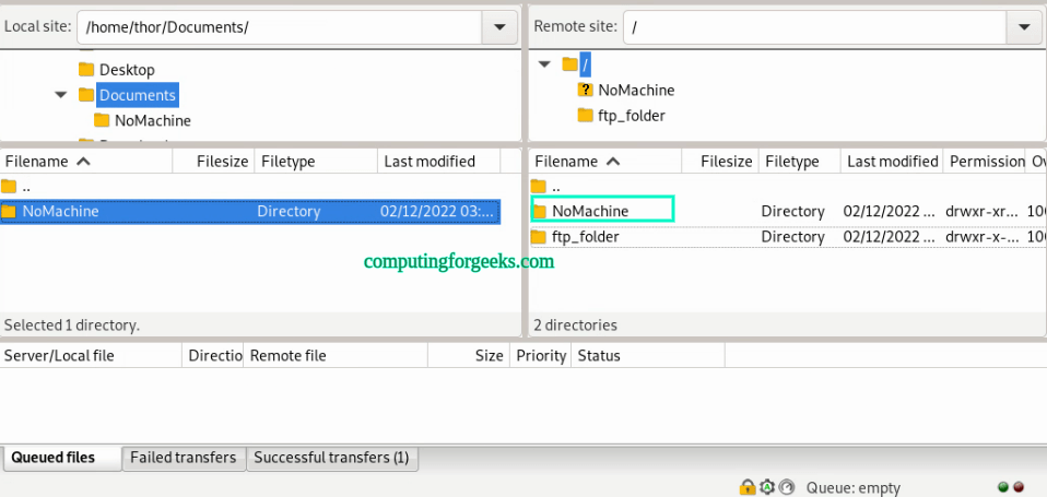 Configure Vsftpd FTP Server on Rocky Linux AlmaLinux 7