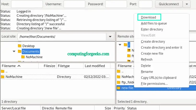Configure Vsftpd FTP Server on Rocky Linux 8|AlmaLinux 8 9 Configure Vsftpd FTP Server on Rocky Linux AlmaLinux 8