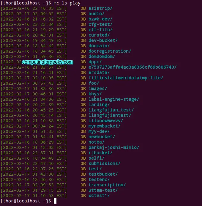 Deploy MinIO Storage on Rocky Linux 8|AlmaLinux 8|CentOS 8 12 Deploy MinIO Storage Server on CentOS Rocky Linux 1