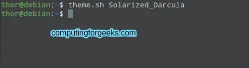 Easily Change Linux/macOS Terminal Theme using theme.sh 8 How To Easily Change LinuxmacOS Terminal Theme using theme.sh 7