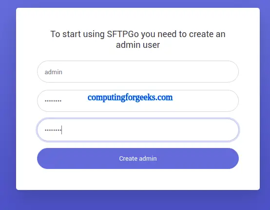 Setup Secure FTP Server(SFTP) with WebDAV using SFTPGo 2 How To Setup Secure FTP ServerSFTP with WebDAV using SFTPGo
