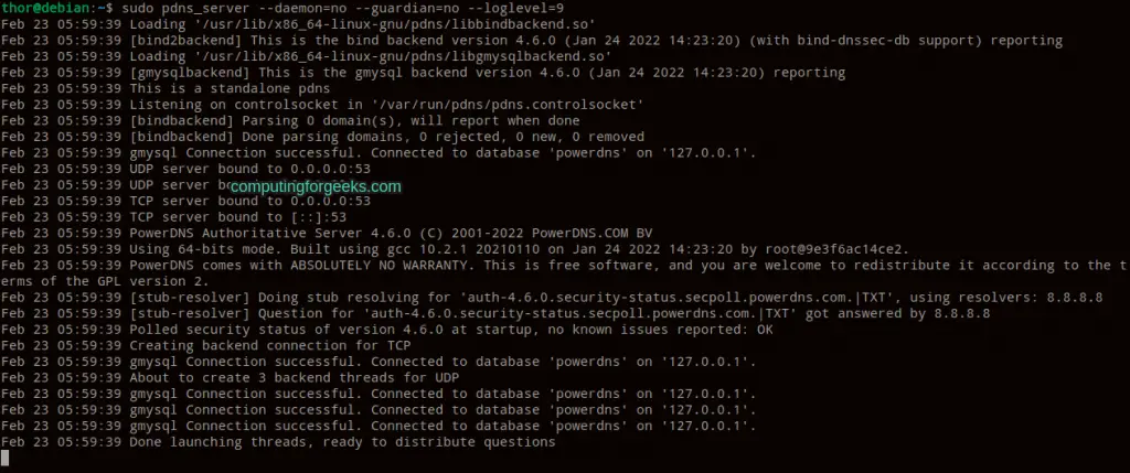 Install PowerDNS and PowerDNS Admin on Debian 12/11/10 2 Install PowerDNS and PowerDNS Admin on Debian 1
