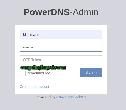 Install PowerDNS and PowerDNS Admin on Debian 12/11/10 6 Install PowerDNS and PowerDNS Admin on Debian 5