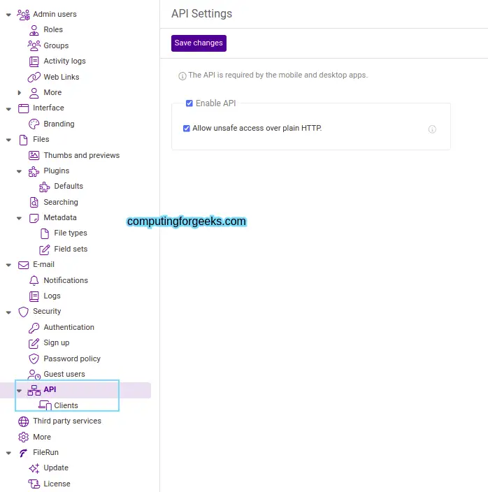 Running Filerun Storage Sync Server in Docker Container 11 Running Filerun Storage Sync Server in Docker Container 10