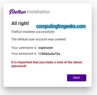 Running Filerun Storage Sync Server in Docker Container 4 Running Filerun Storage Sync Server in Docker Container 3