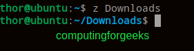 Using zoxide - smarter cd command for Linux/macOS 4 Using zoxide – smarter cd command for Linux macOS 1