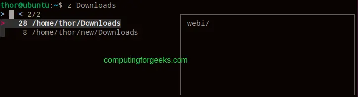Using zoxide - smarter cd command for Linux/macOS 3 Using zoxide – smarter cd command for Linux macOS 3