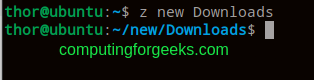 Using zoxide - smarter cd command for Linux/macOS 5 Using zoxide – smarter cd command for Linux macOS 4