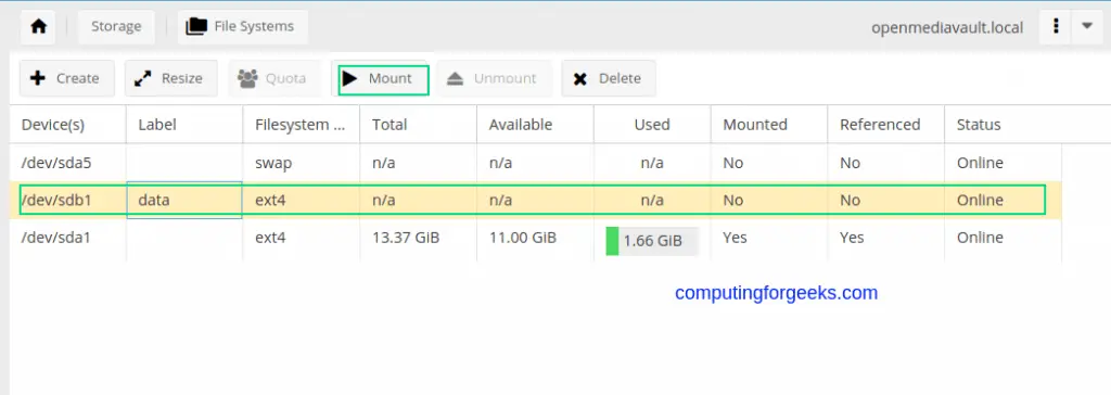 Create Samba / CIFS / NFS Shares on OpenMediaVault 7 Create and Use SambaCIFSNFS Shares on OpenMediaVault 5 1