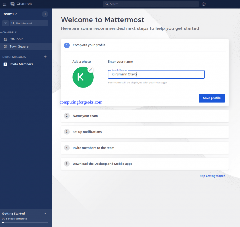 How To Install and Configure Mattermost on a Kubernetes Cluster 5