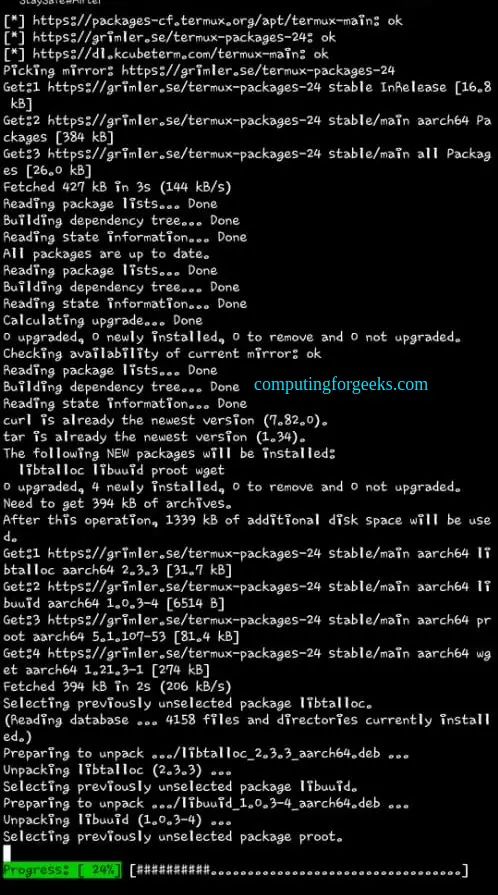 How To Run Linux on Android Devices using Andronix app 11 How To Run Linux on Android Devices using Andronix app 19