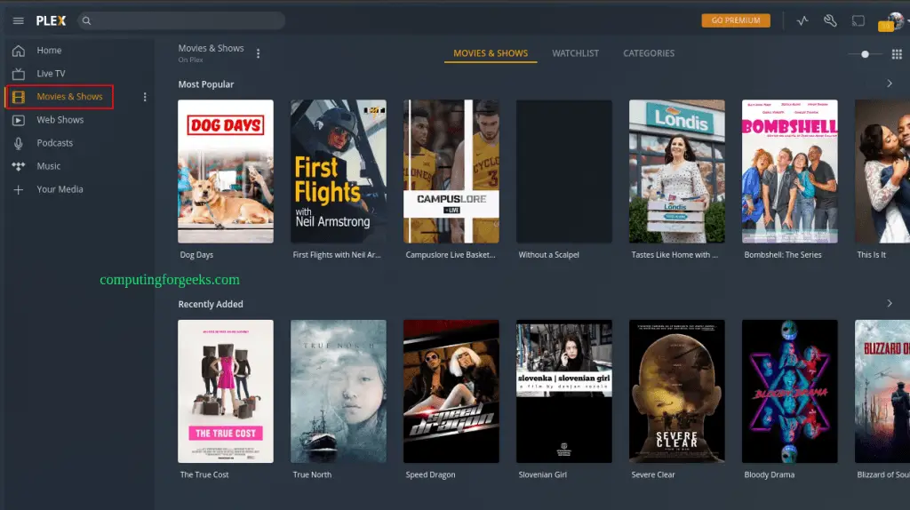 How To Run Plex Media Server in Docker Containers 4 How To Run Plex Media Server in Docker Containers 3