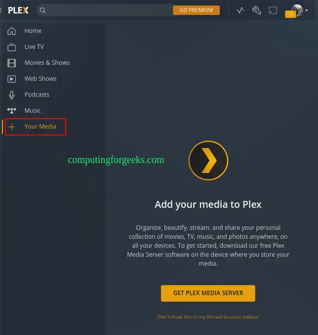How To Run Plex Media Server in Docker Containers 5 How To Run Plex Media Server in Docker Containers 4 1