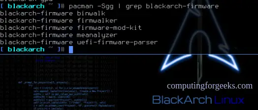 Install BlackArch Linux on VirtualBox or VMWare using OVA 17 Install BlackArch Linux on VirtualBoxVMWare Workstation using OVA image 16