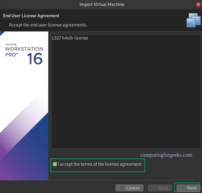 Install BlackArch Linux on VirtualBox or VMWare using OVA 7 Install BlackArch Linux on VirtualBoxVMWare Workstation using OVA image 6