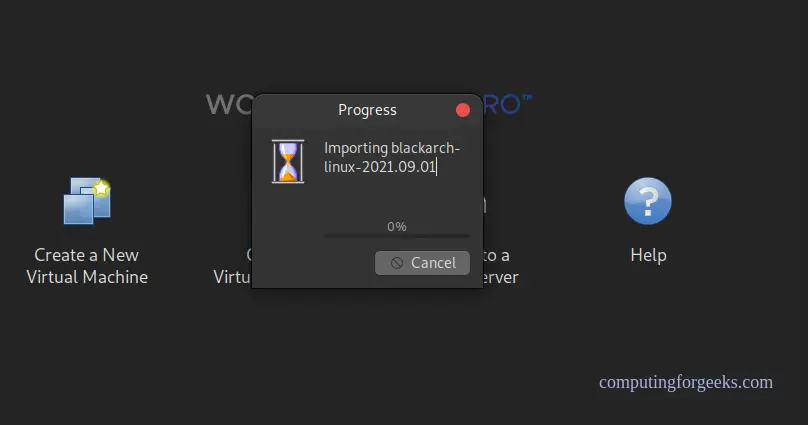 Install BlackArch Linux on VirtualBox or VMWare using OVA 9 Install BlackArch Linux on VirtualBoxVMWare Workstation using OVA image 8