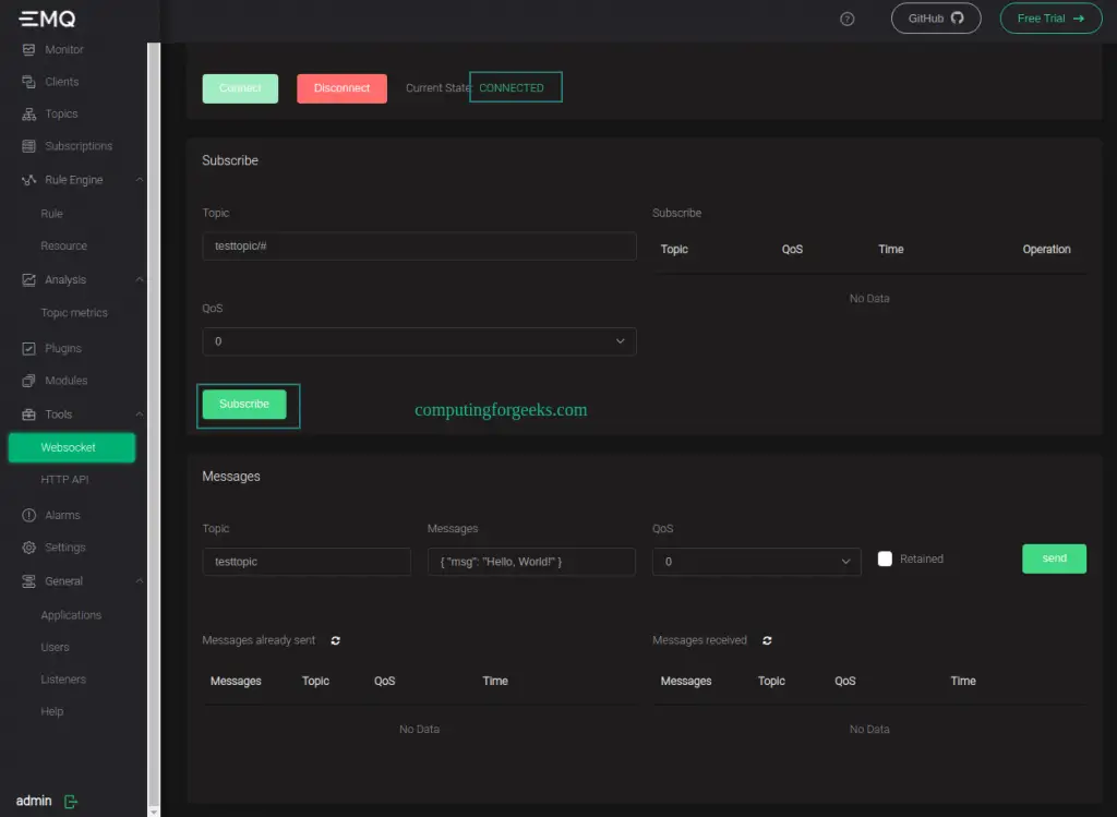 Install EMQX MQTT Broker on Rocky Linux 8|AlmaLinux 8 4 Install EMQX MQTT Broker on Rocky Linux AlmaLinux CentOS Stream 3
