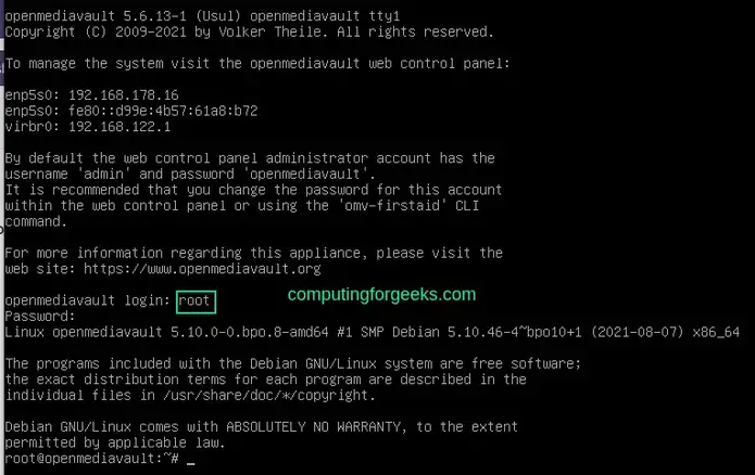 Install and Configure OpenMediaVault NAS Storage Server 22 Install and Configure OpenMediaVault NAS Storage Server 21