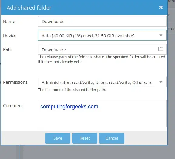 Install and Configure OpenMediaVault NAS Storage Server 34 Install and Configure OpenMediaVault NAS Storage Server 33