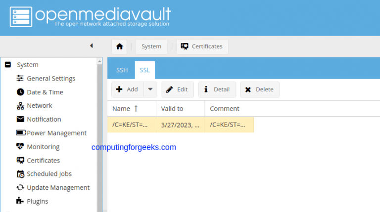 Install and Configure OpenMediaVault NAS Storage Server 42