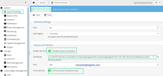 Install and Configure OpenMediaVault NAS Storage Server 44 Install and Configure OpenMediaVault NAS Storage Server 43