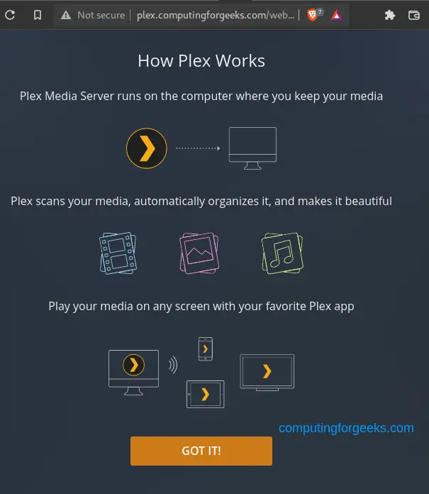 Install Plex Media Server on Debian 12/11/10 2 Install and Configure Plex Media Server on Debian 1