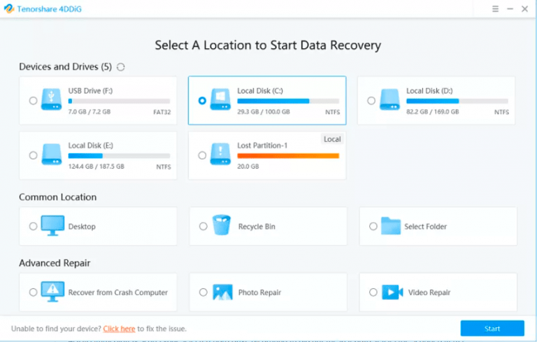 Recover Files Data from Formatted SD Card