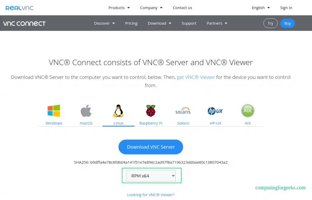 Setup RealVNC Server and Client on Rocky Linux 8|AlmaLinux 8 1 Setup RealVNC Server and Client on Rocky LinuxAlmaLinux