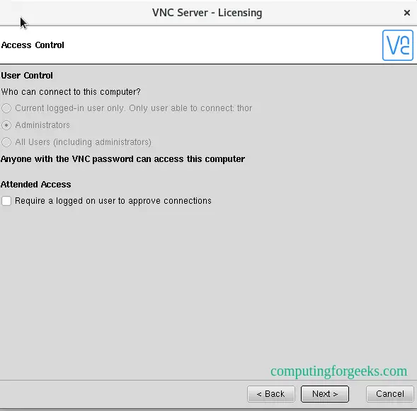 Setup RealVNC Server and Client on Rocky Linux 8|AlmaLinux 8 7 Setup RealVNC Server and Client on Rocky LinuxAlmaLinux 6