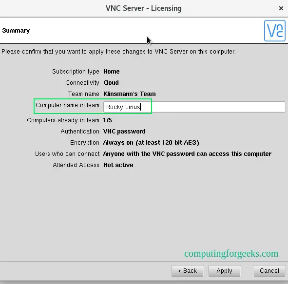 Setup RealVNC Server and Client on Rocky Linux 8|AlmaLinux 8 8 Setup RealVNC Server and Client on Rocky LinuxAlmaLinux 7