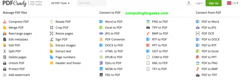 Best PDF to Image Converter on Windows and Mac 3 convert pdf to image online with pdf candy