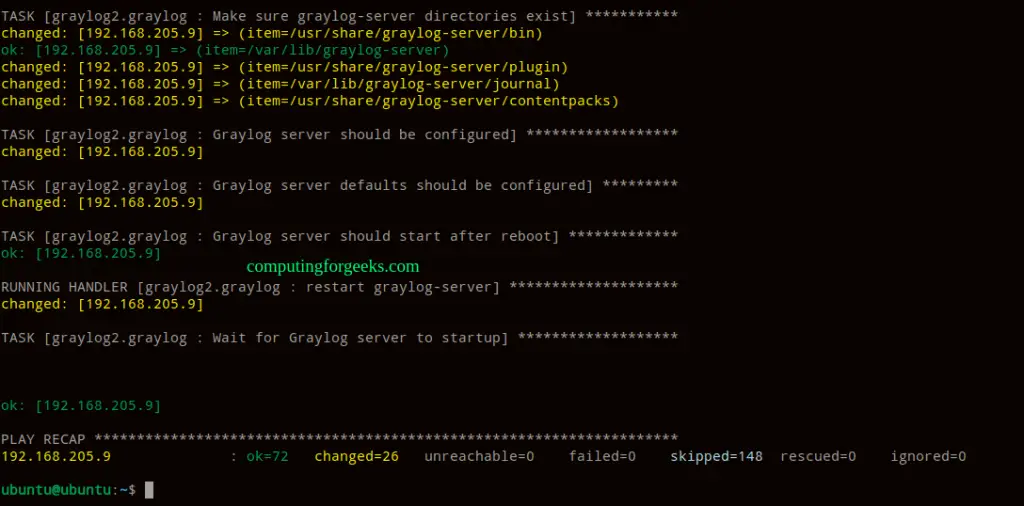 How To Install Graylog Server using Ansible Automation 1 Deploy Graylog Server on Ubuntu CentOS with Ansible role
