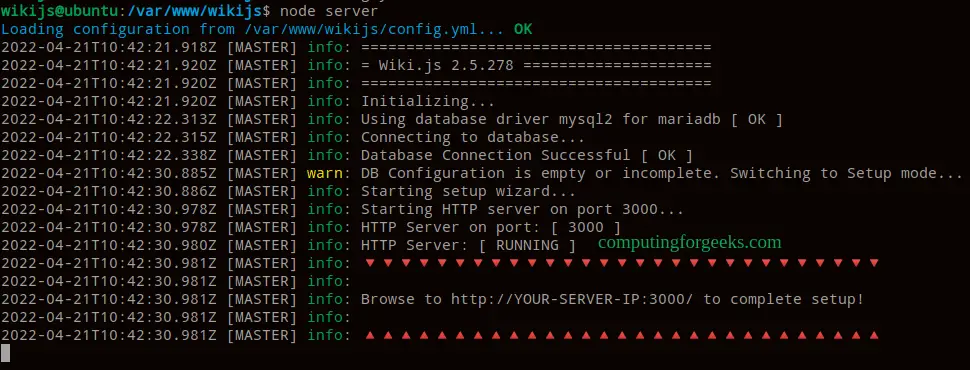 Install Wiki.js on Ubuntu 22.04|20.04|18.04 with Let's Encrypt SSL 1 Install Wiki.js on Ubuntu with Lets Encrypt SSL