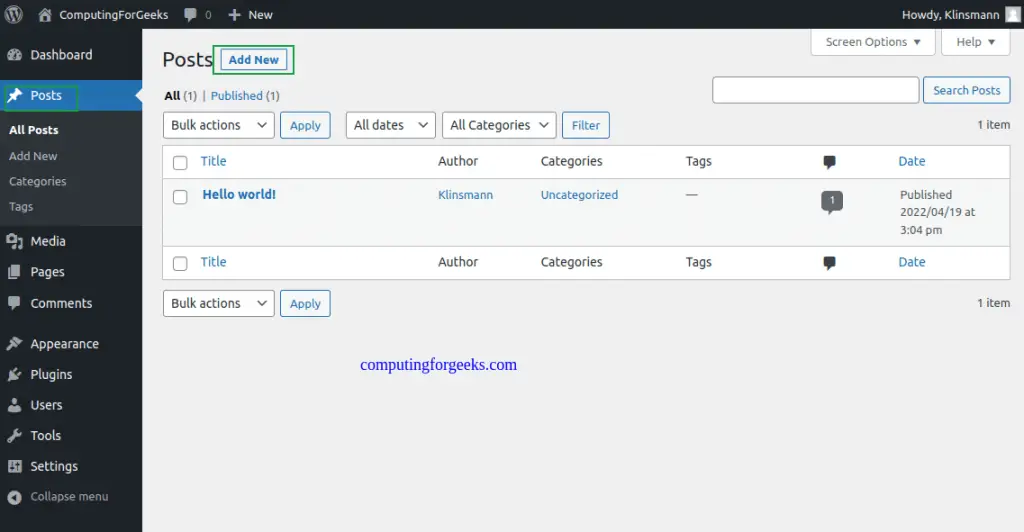 Install WordPress on Debian with Apache and Let's Encrypt 14 Install WordPress on Debian with Apache and Lets Encrypt 13