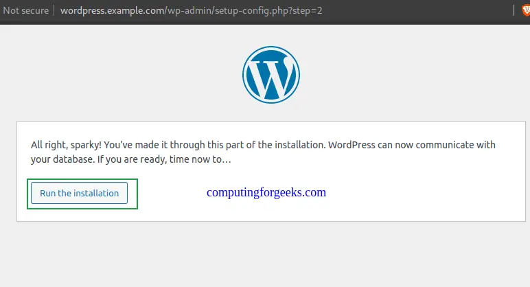 Install WordPress on Debian with Apache and Let's Encrypt 4 Install WordPress on Debian with Apache and Lets Encrypt 3