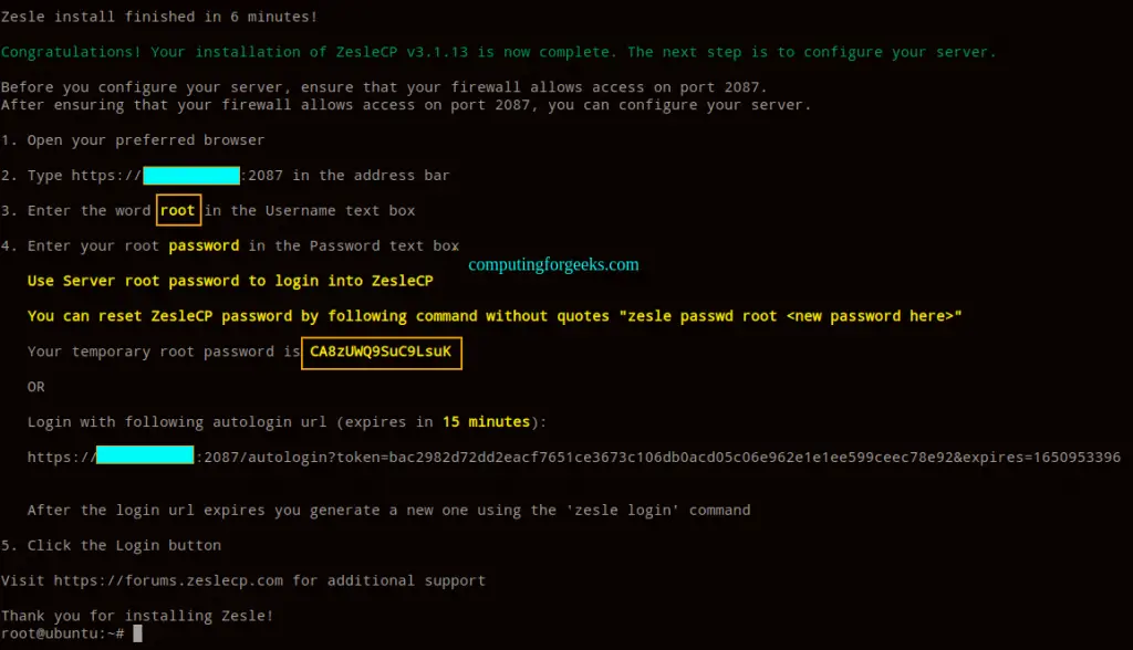 Install ZesleCP Control Panel on CentOS 7 / Ubuntu 20.04 3 Install ZesleCP Control Panel on CentOS Ubuntu 2