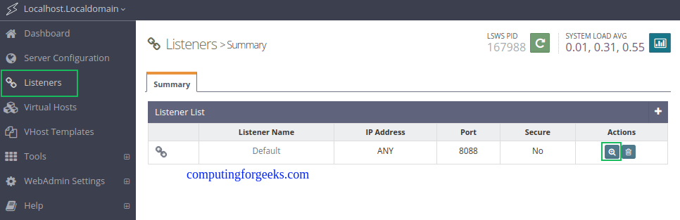 Install and Configure OpenLiteSpeed on RHEL 8 / Rocky Linux 8 11 Install and Configure OpenLiteSpeed on RHEL Rocky Linux 10