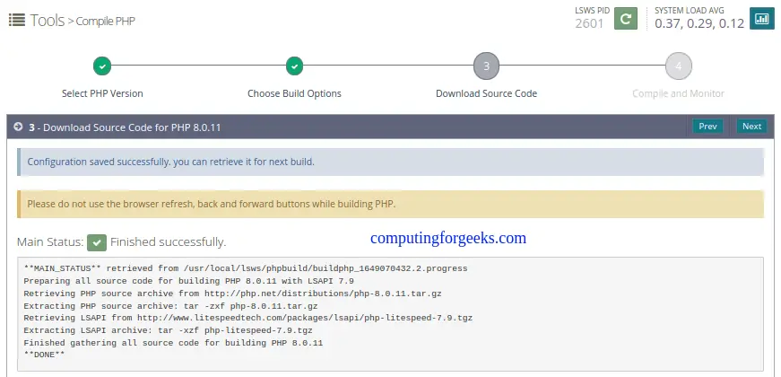 Install and Configure OpenLiteSpeed on RHEL 8 / Rocky Linux 8 5 Install and Configure OpenLiteSpeed on RHEL Rocky Linux 4
