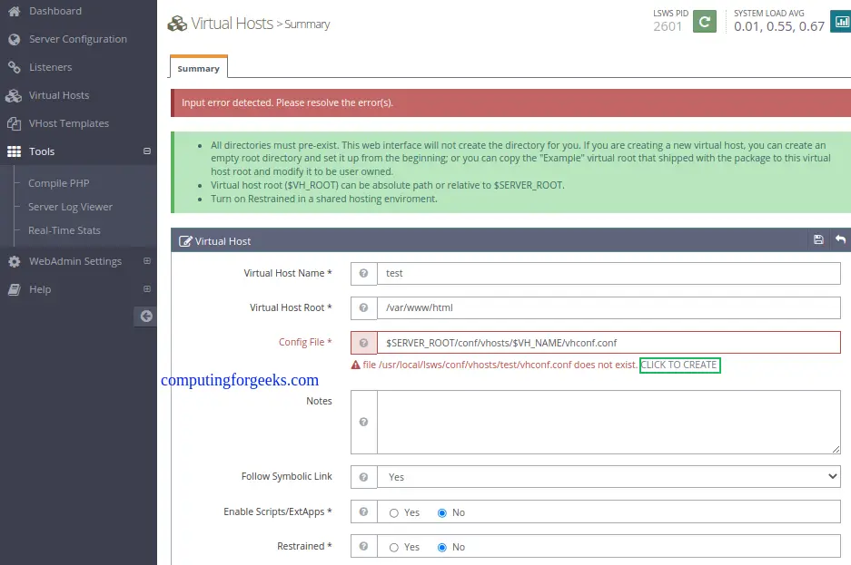 Install and Configure OpenLiteSpeed on RHEL 8 / Rocky Linux 8 8 Install and Configure OpenLiteSpeed on RHEL Rocky Linux 7