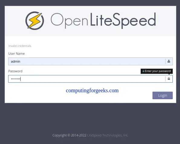 Install and Configure OpenLiteSpeed on RHEL 8 / Rocky Linux 8 1 Install and Configure OpenLiteSpeed on RHEL Rocky
