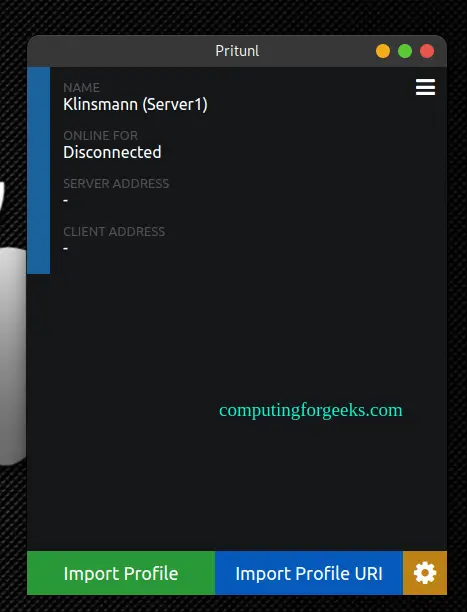 Install and Configure Pritunl VPN server on Amazon Linux 2 12 Install and Configure Pritunl VPN server on Amazon Linux 2 11