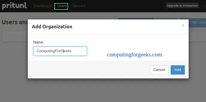 Install and Configure Pritunl VPN server on Amazon Linux 2 6 Install and Configure Pritunl VPN server on Amazon Linux 2 5