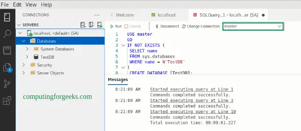 Install Azure Data Studio on Rocky / AlmaLinux 8 6 Install and Use Azure Data Studio on Rocky Linux 8AlmaLinux 8 4