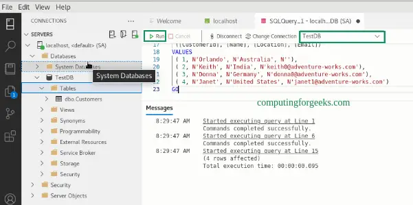 Install Azure Data Studio on Rocky / AlmaLinux 8 8 Install and Use Azure Data Studio on Rocky LinuxAlmaLinux 1