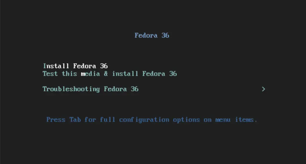 How To Install Fedora 36 – Step by Step With Screenshots 1 install fedora 36 01