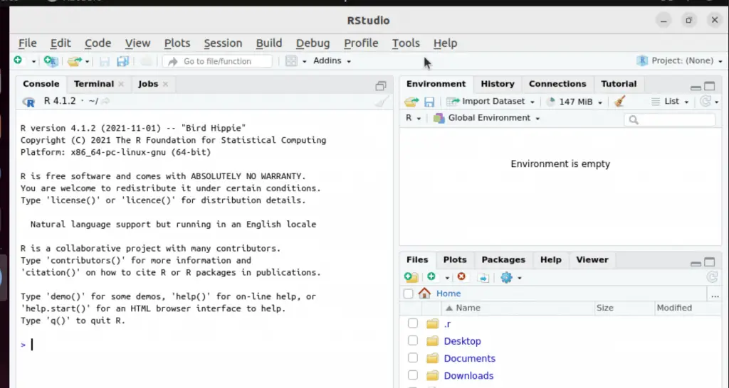 Install R and RStudio on Ubuntu 22.04|20.04|18.04 3 rstudio on ubuntu