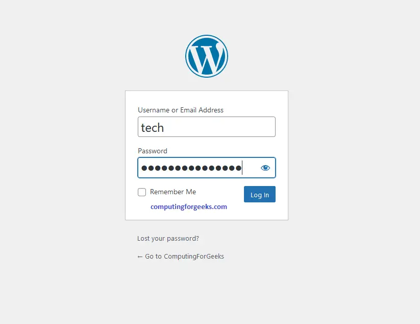 How To Provision PV on Kubernetes using Local Path Provisioner 4 wordpress login 4
