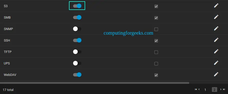 Configure FTP, SFTP and S3 Storage Services on TrueNAS 17 Configure and Use FTP SFTP and S3 Storage Services on TrueNAS 16