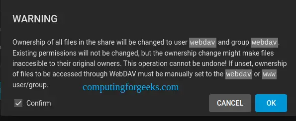 Create and Use Samba NFS WebDAV Shares on TrueNAS 13